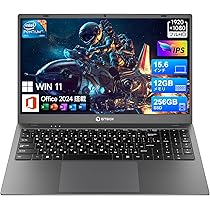 超大容量1TB‼️YouTube✨オフィス✨カメラ付き黒ノートパソコン✨設定済 Amazon.co.jp: 2026年最新 ノートパソコン Office 2024搭載 第14世代